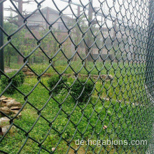 PVC Green Chain Link Zaun für Basketball